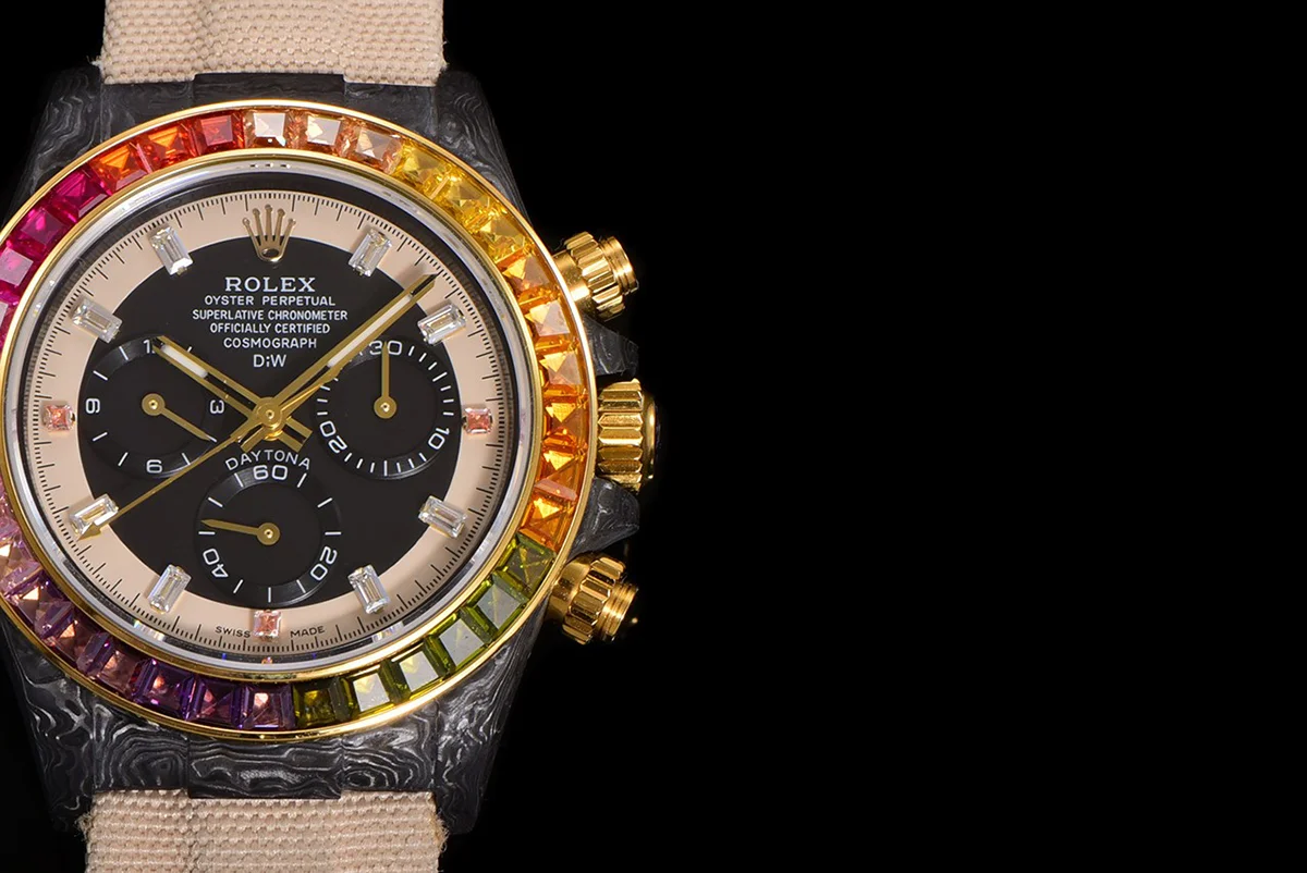 DIW Daytona Rainbow Sunray Carbon