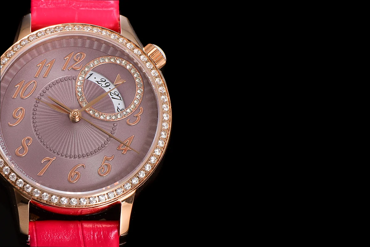 Egerie Muse Brown Dial in Pink Gold