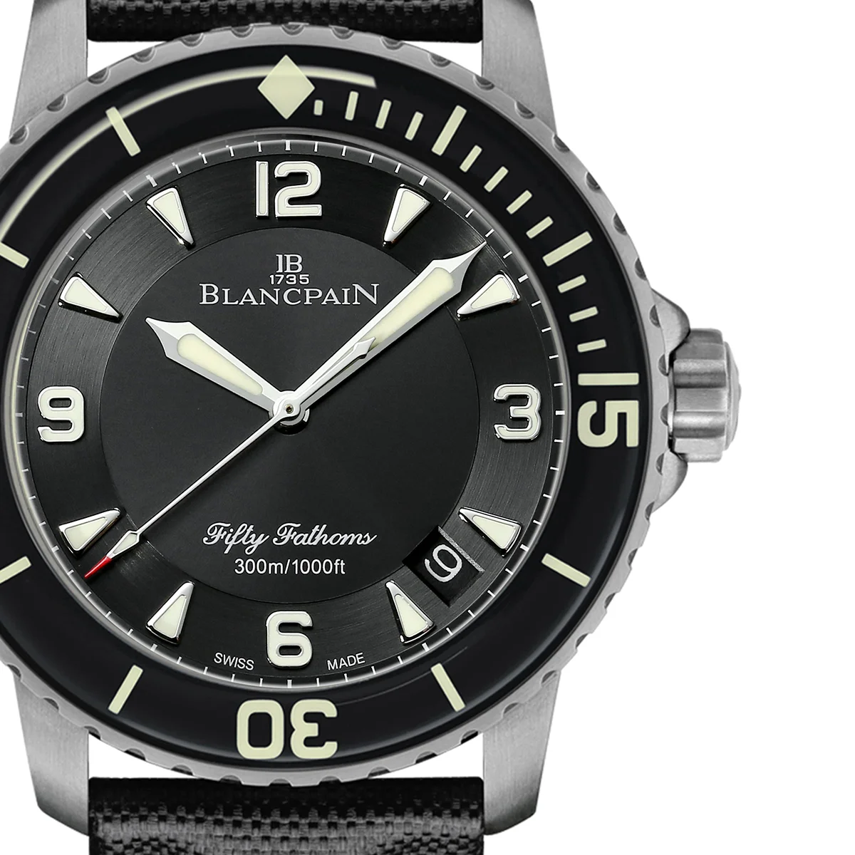 Fifty Fathoms Automatique Black Dial Ref. 5015 1130 52A