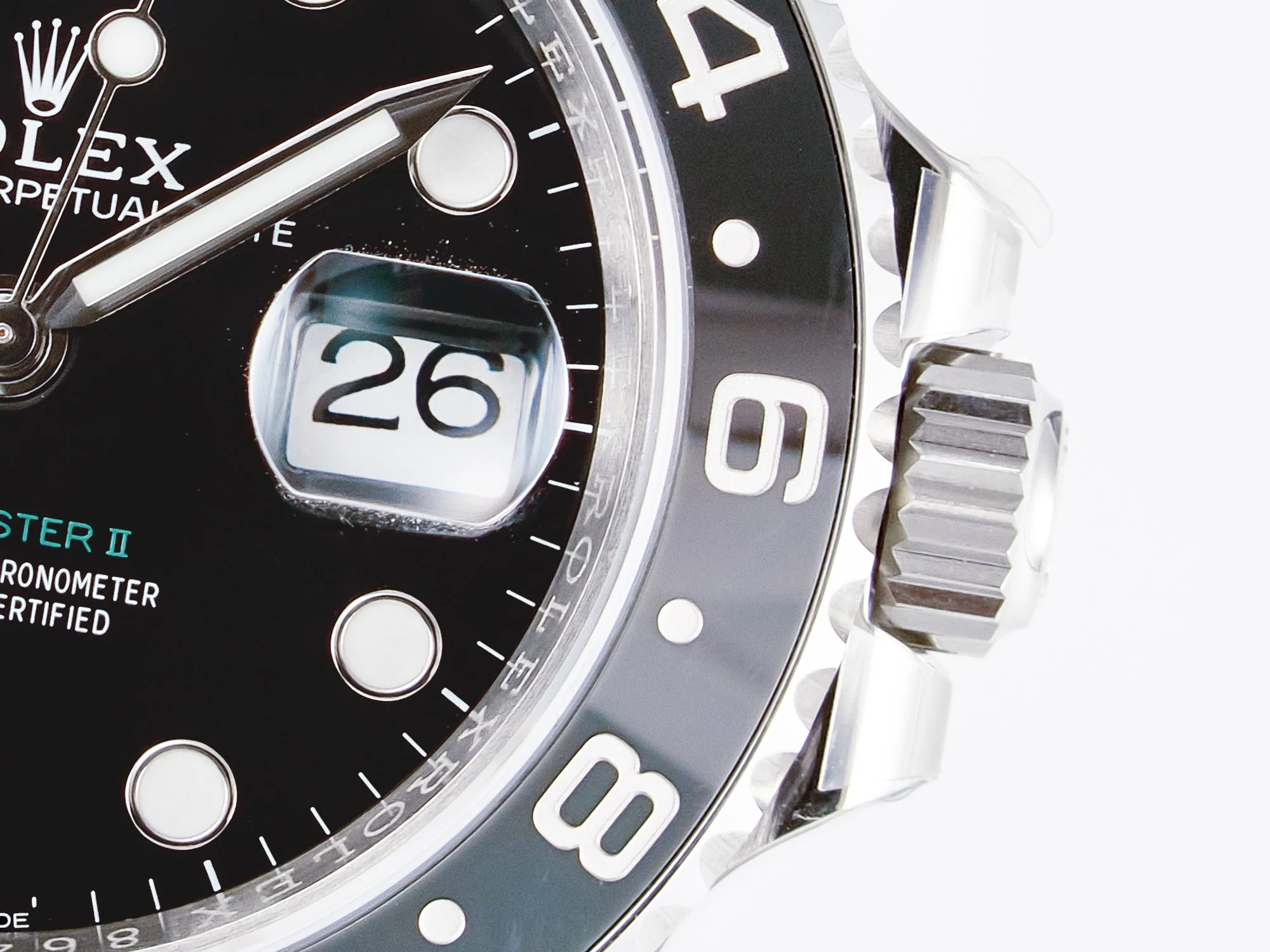 GMT-Master II 126710 GRNR Black/Gray Ceramic 904L Steel ARF 1:1 Best Edition on Jubilee Strap SH3285