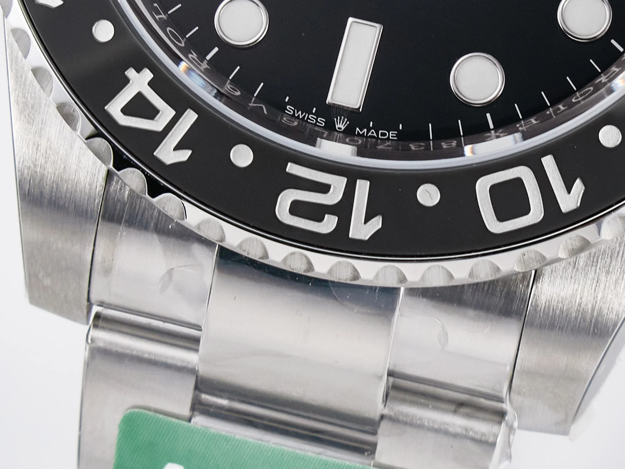 GMT-Master II 126710 GRNR Black/Gray Ceramic 904L Steel ARF 1:1 Best Edition on Oyster Strap SH3285