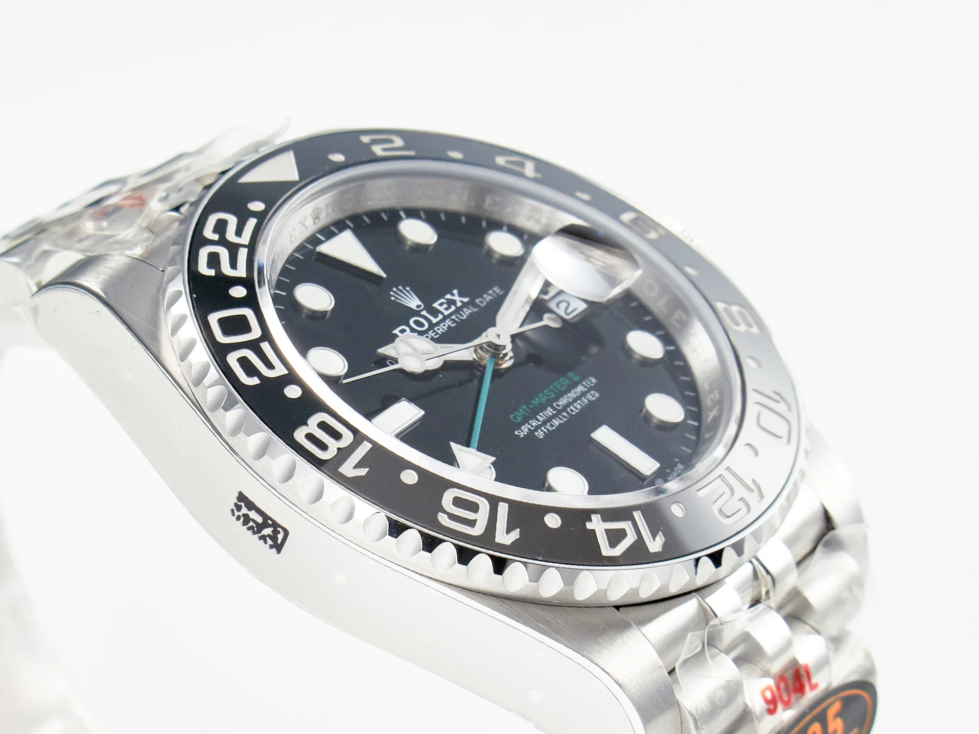 GMT-Master II 126710 GRNR Black/Grey Ceramic QF 1:1 Best Edition on Jubilee Bracelet VR3285 CHS