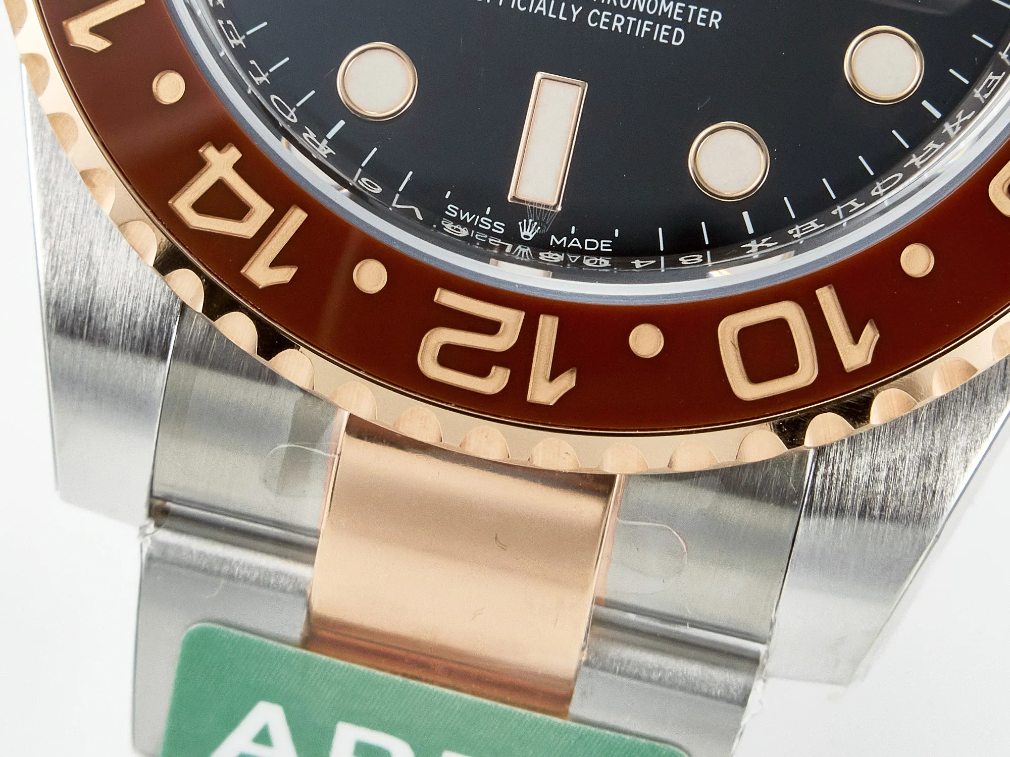 GMT-Master II 126711 CHNR ARF 1:1 Best Edition on Black Dial SS/RG Bracelet Super Clone VR3285 CHS (Gain Weight)