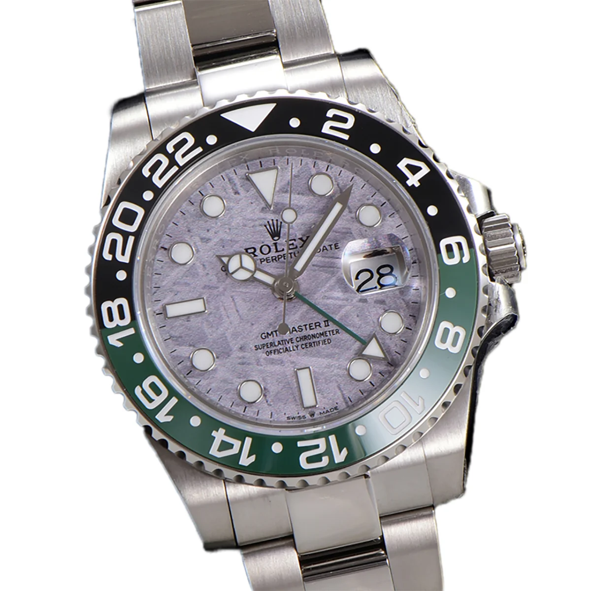 GMT Master II 126720 Meteorite Dial on Oyster Bracelet