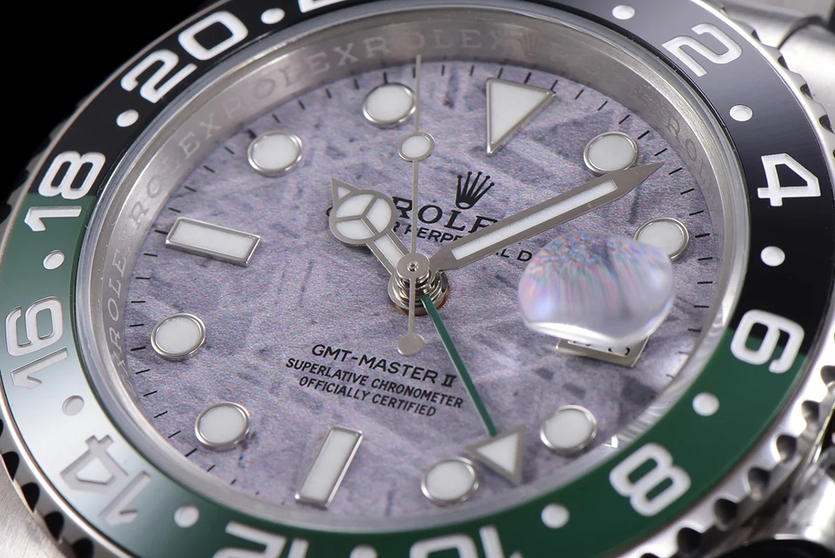 GMT Master II 126720 Meteorite Dial on Oyster Bracelet
