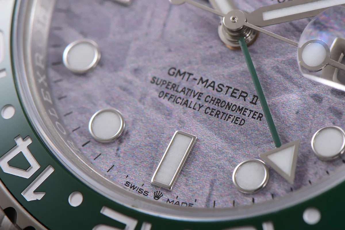 GMT Master II 126720 Meteorite Dial on Oyster Bracelet