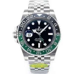 GMT Master II 126720 VTNR Clean 904L SS 1:1 Best Edition on Jubilee Bracelet DD3285 CHS