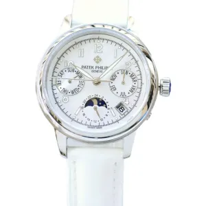 Grand Complications Ladies First Perpetual Calendar in White Gold on Leather Strap