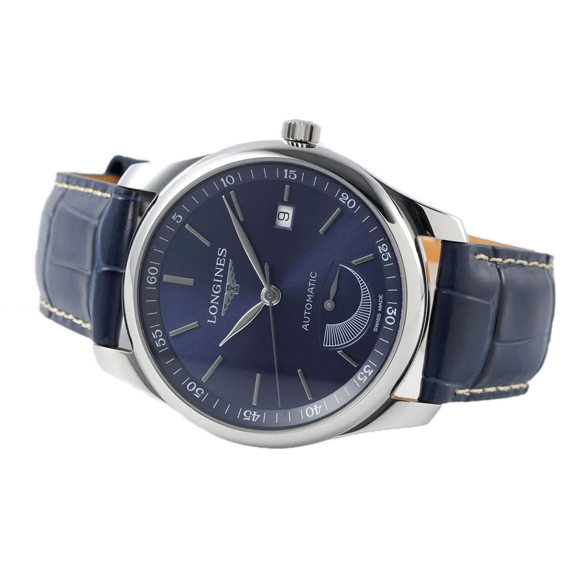 Master Collection Blue Dial in Steel Ref. L2.908.4.92.0