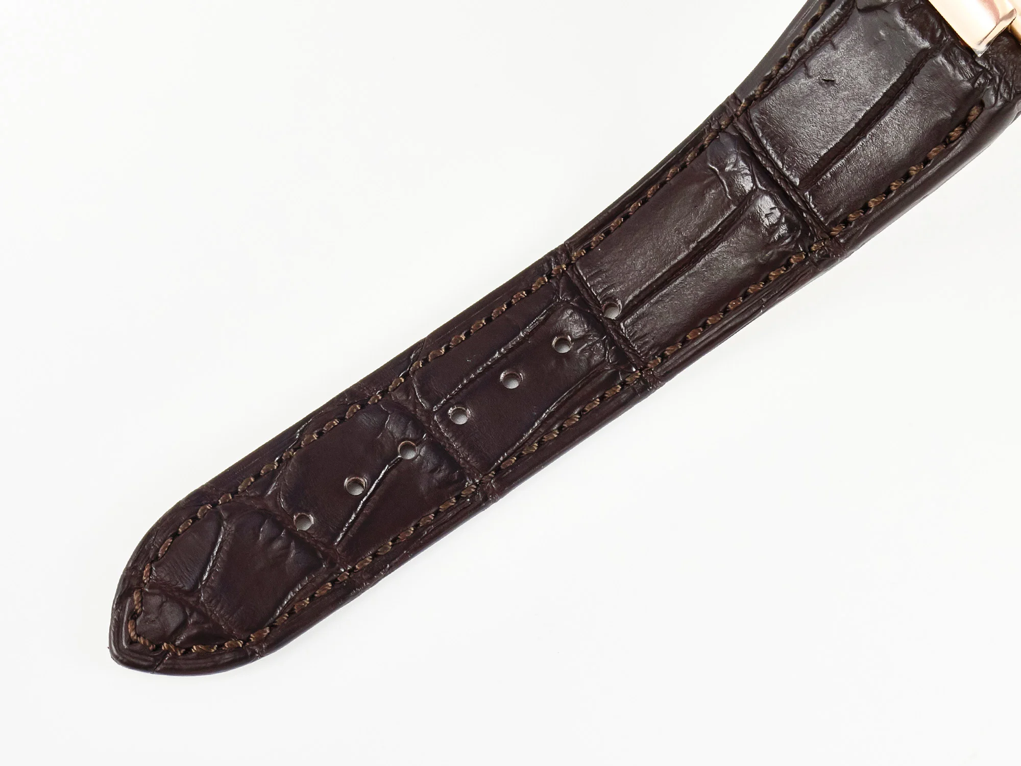 Nautilus 5711/1R RG 3KF 1:1 Best Edition Brown Textured Dial on Brown Leather Strap A324 Super Clone V2