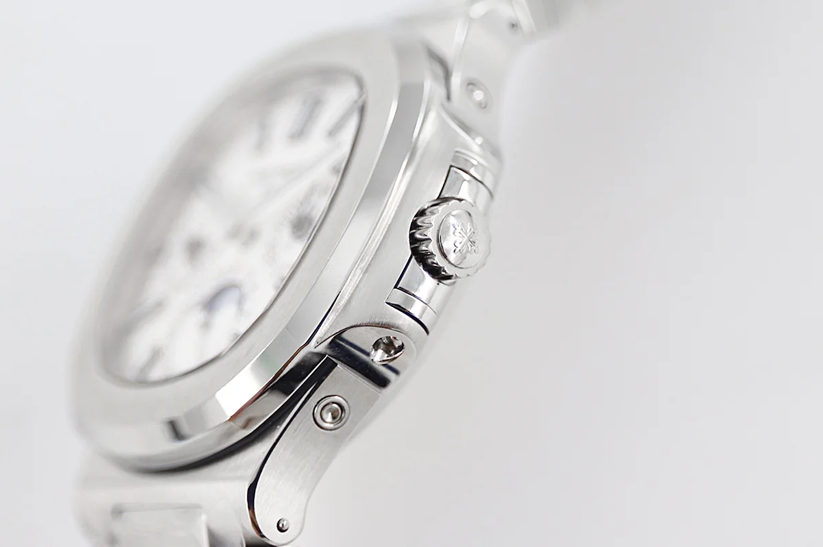 Nautilus 5740 White Dial in Steel
