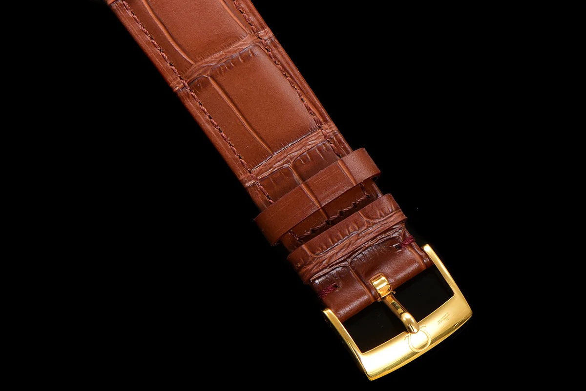 Omega De Ville Prestige Co‑Axial Master Chronometer 40mm Silver Dial in Yellow Gold