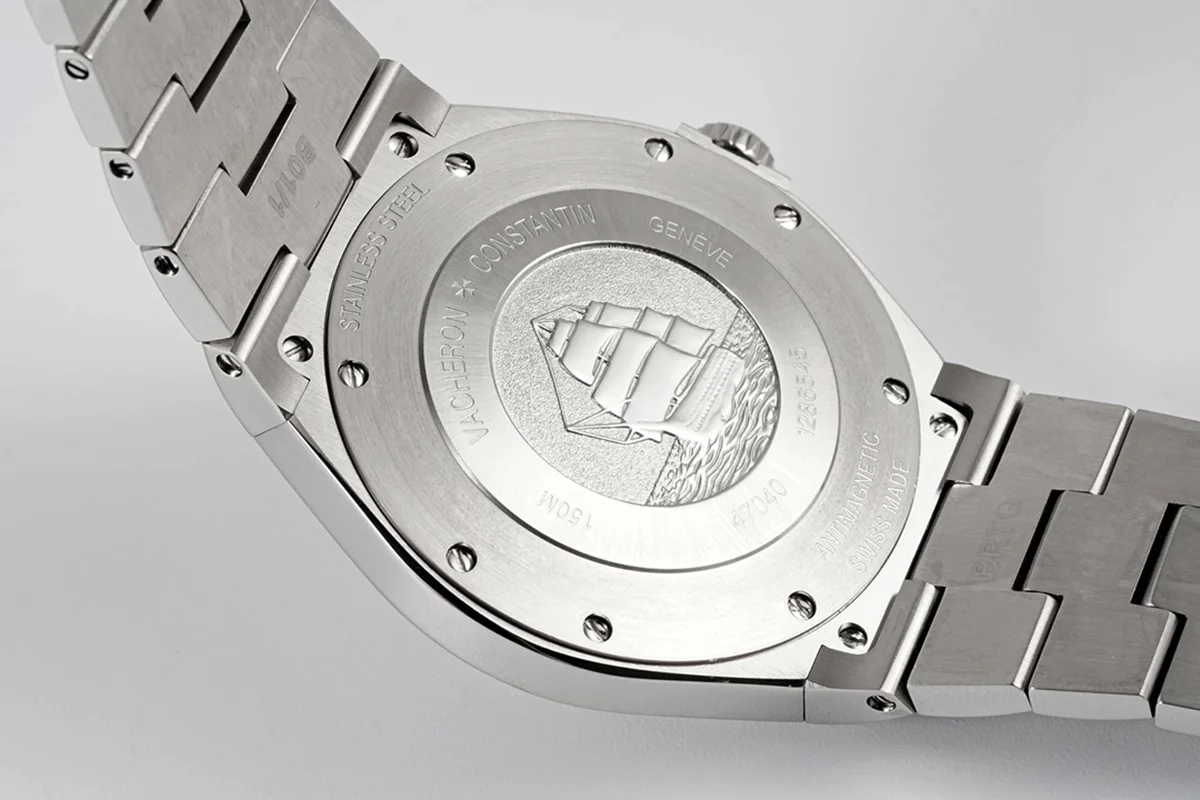 Overseas Automatic 47040 Grey Dial in Steel