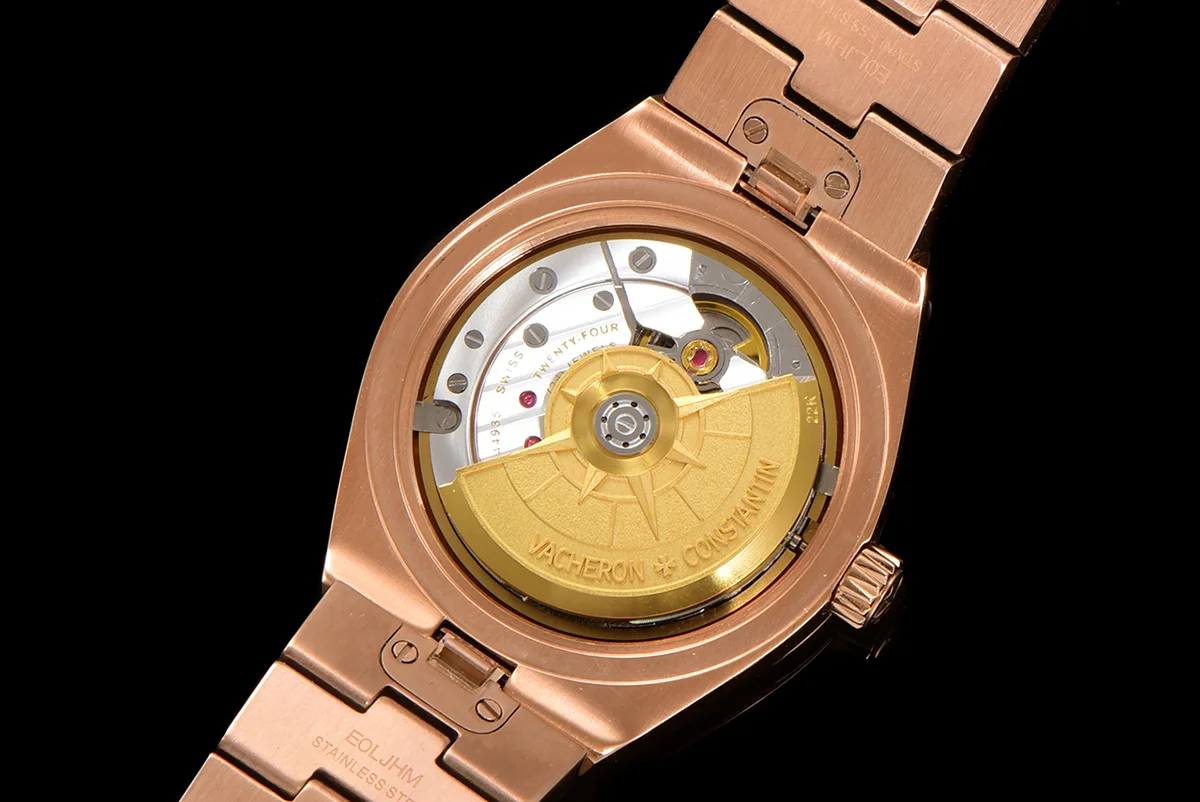 Overseas Blue Dial Ref. 4205 35mm in Rose Gold