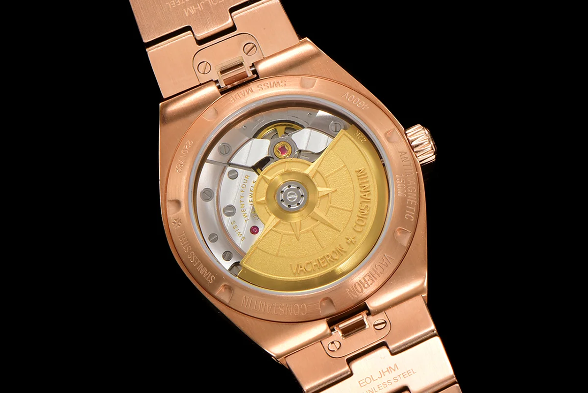 Overseas Blue Dial Ref. 4205 35mm in Rose Gold
