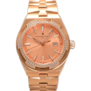 Overseas Pink Dial Ref. 4205 35mm in Rose Gold