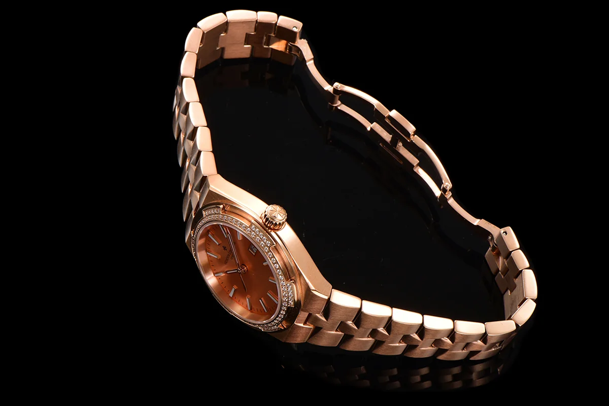 Overseas Pink Dial Ref. 4205 35mm in Rose Gold