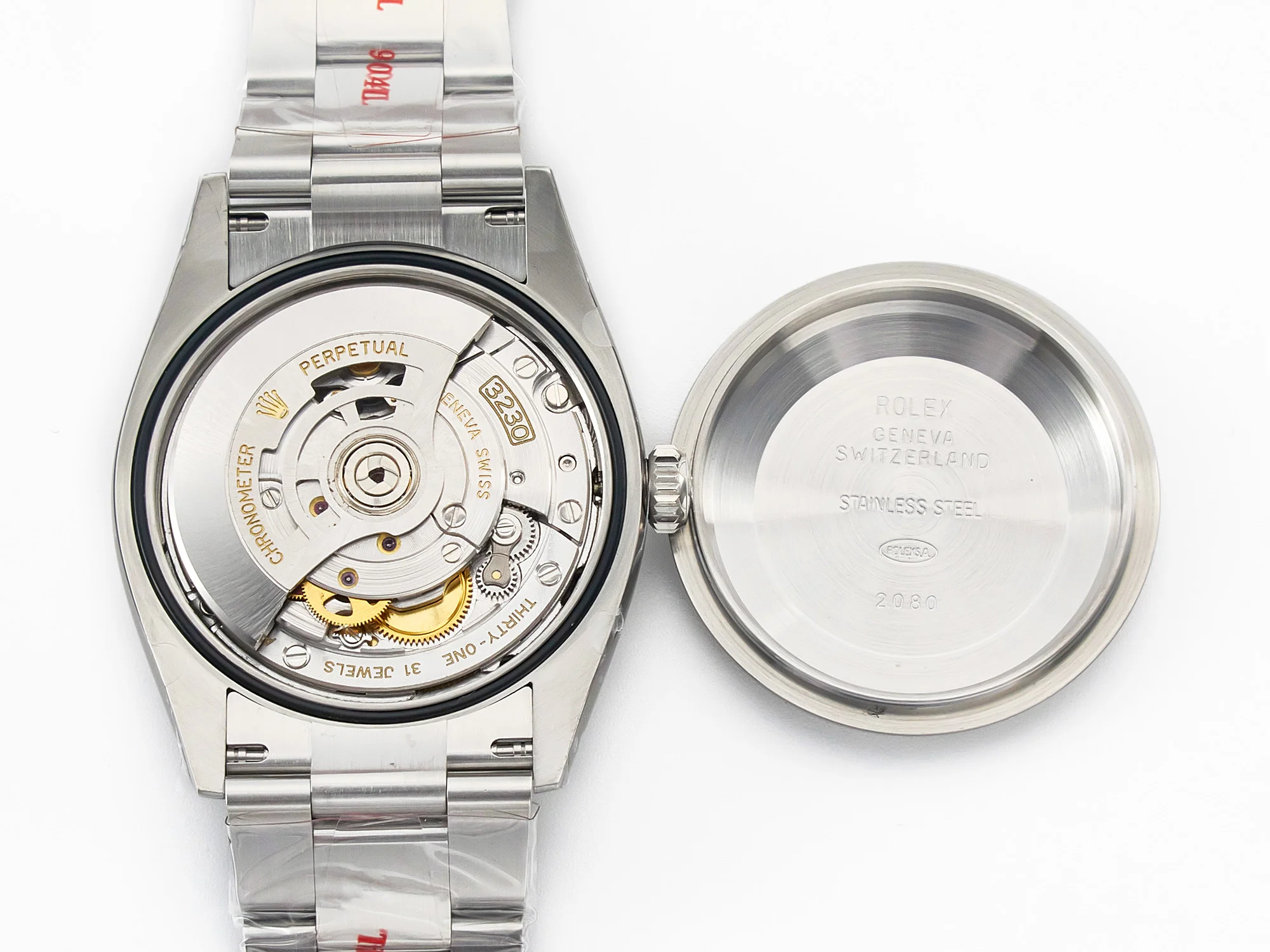 Oyster Perpetual 36mm 126000 Clean 1:1 Best Edition 904L Steel Red Dial on SS Bracelet VR3230