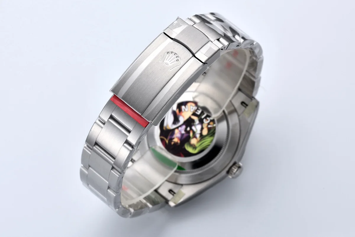 Oyster Perpetual 41mm Coral Red Dial 124300