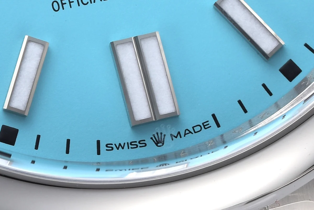 Oyster Perpetual 41mm Turquoise Blue Dial 124300
