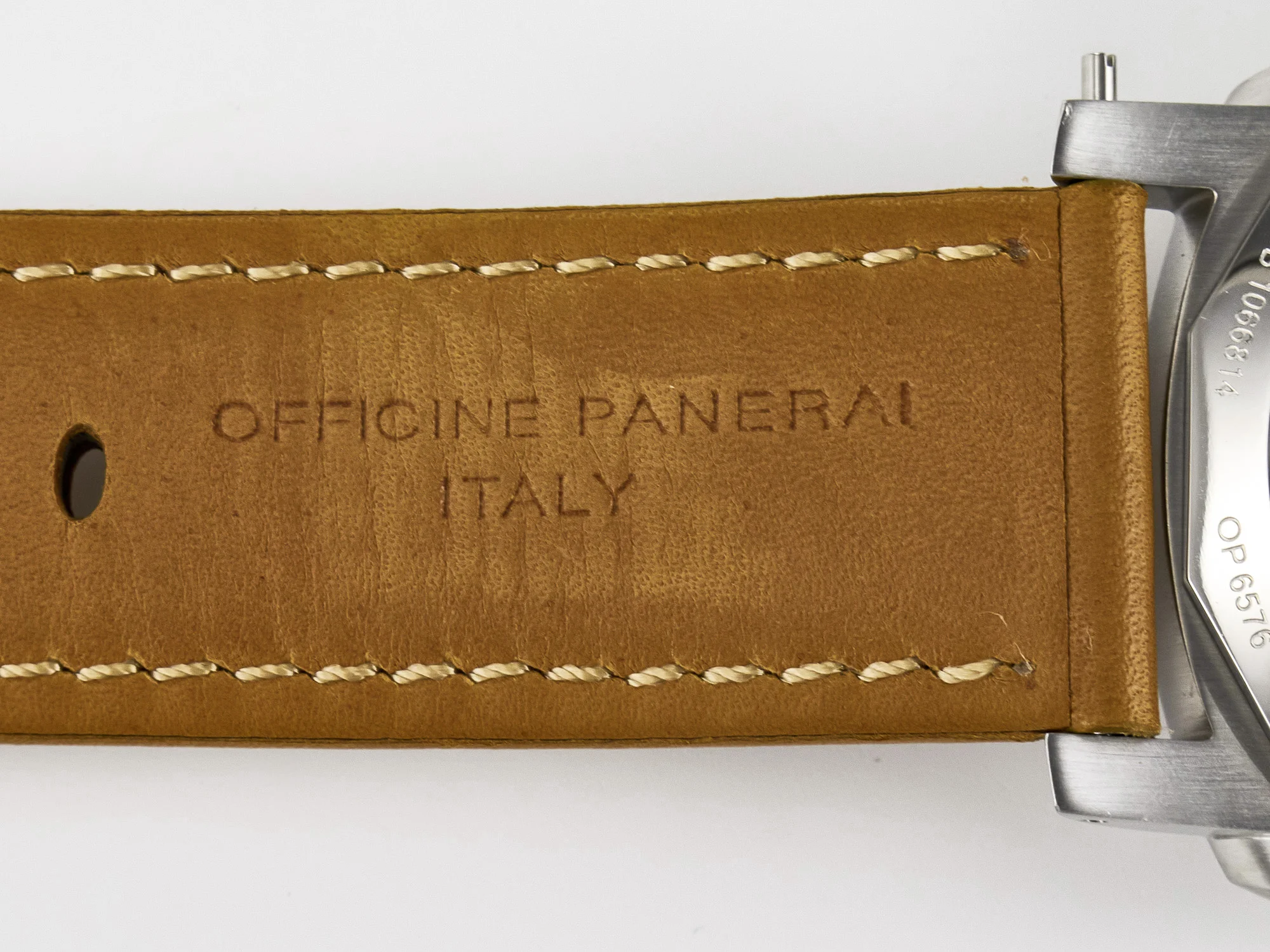 PAM127 E VSF 1:1 Best Edition on Brown Leather Strap A6497 with Y-Incabloc