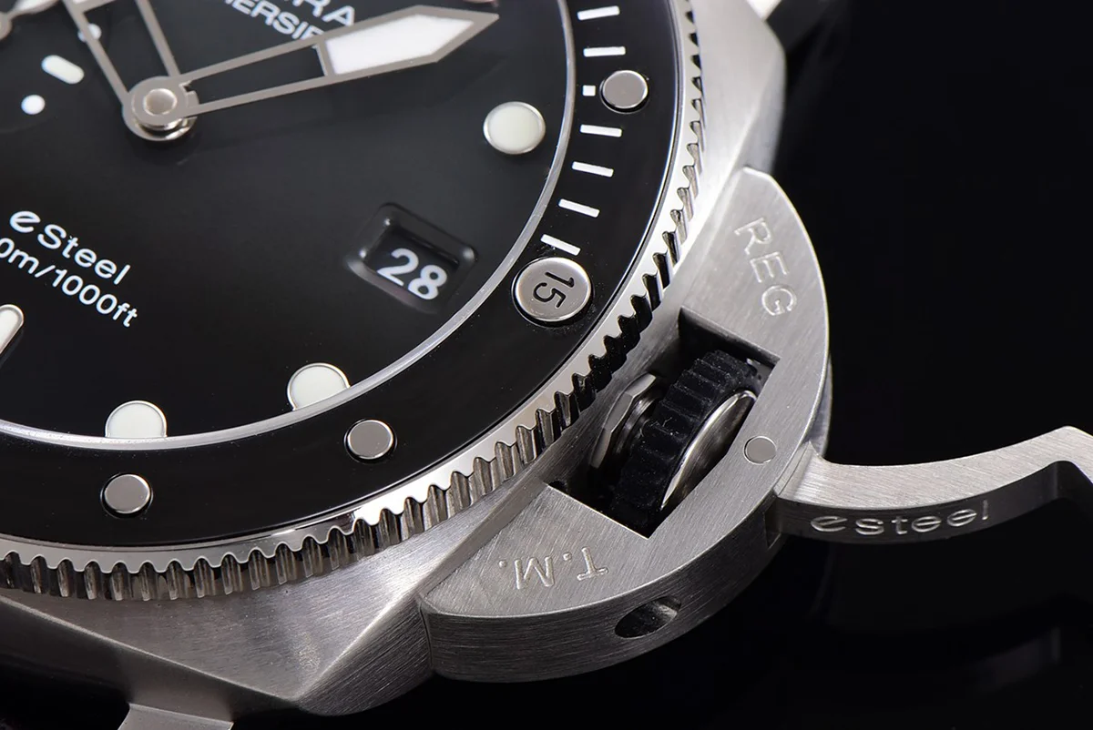 PAM1288 Submersible QuarantaQuattro ESteel™ Grigio Roccia 44mm
