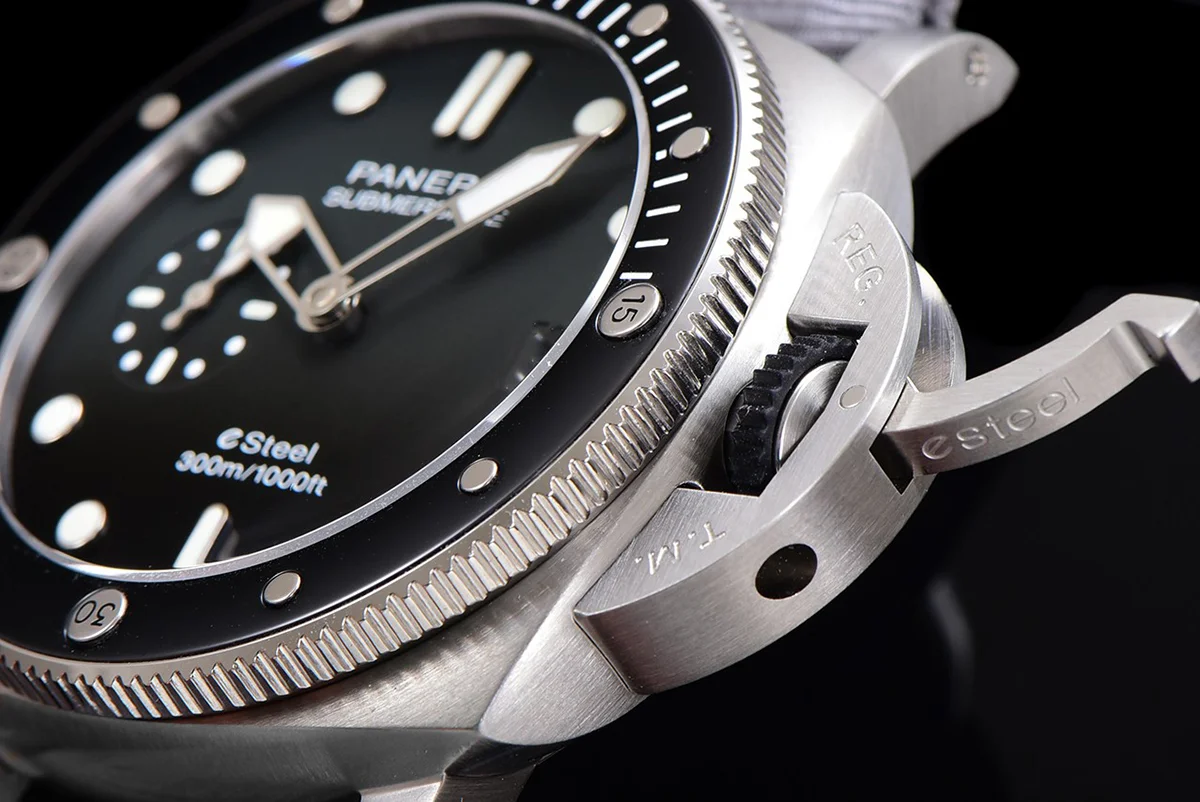 PAM1288 Submersible QuarantaQuattro ESteel™ Grigio Roccia 44mm