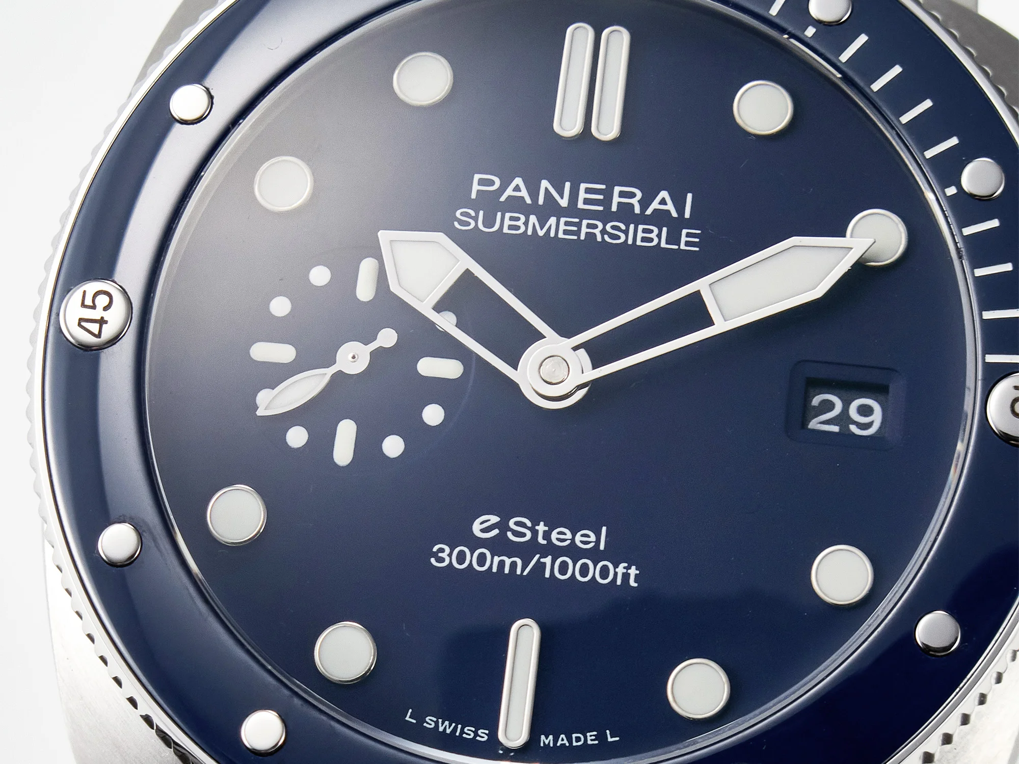 PAM1289 V TTF 1:1 Best Edition Blue Dial on Blue Nylon Strap P900