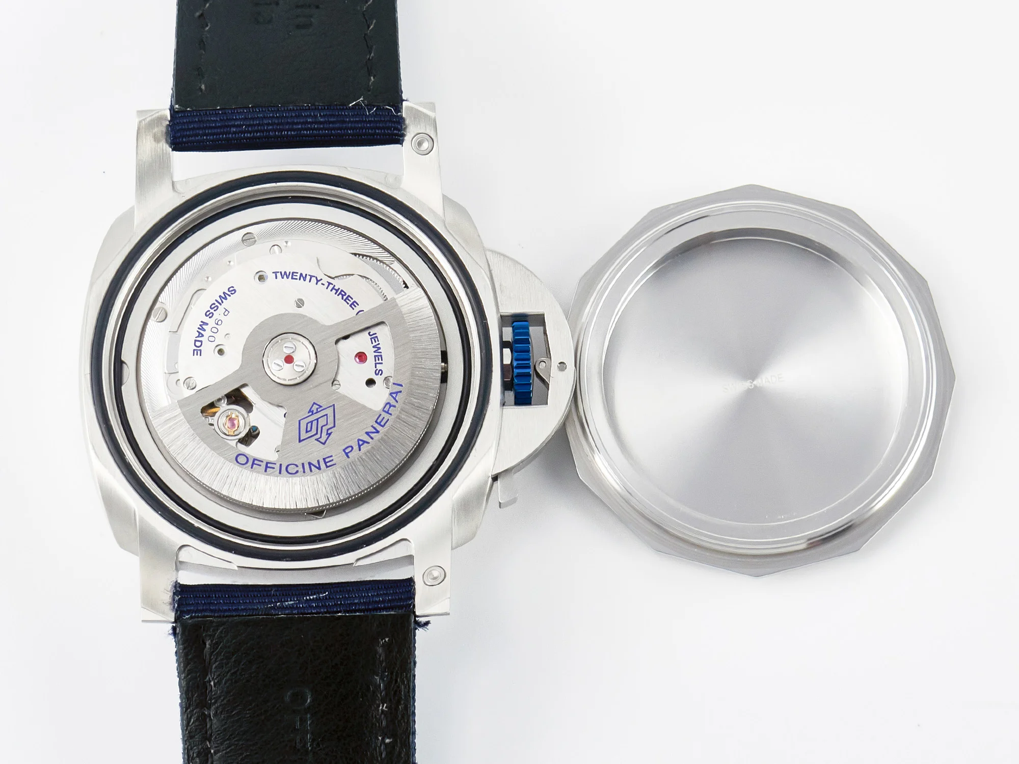 PAM1289 V TTF 1:1 Best Edition Blue Dial on Blue Nylon Strap P900