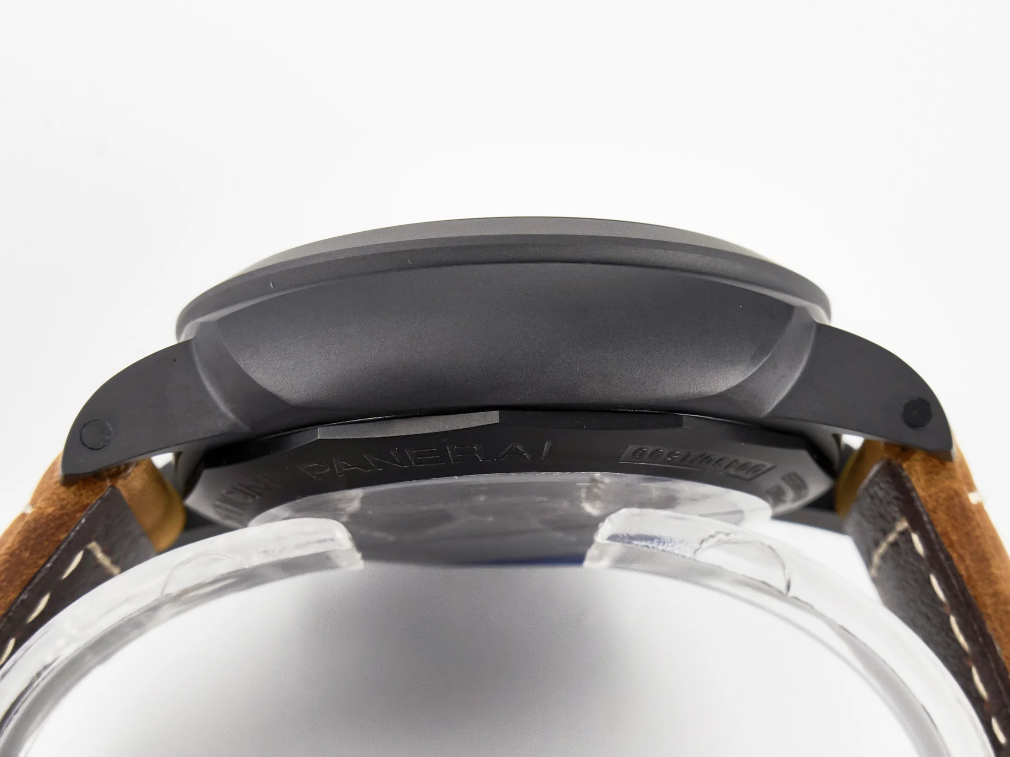 PAM441 Luminor Due VSF Best Edition Black Dial Black Carbon Bezel on Brown Asso Strap AXXXIV