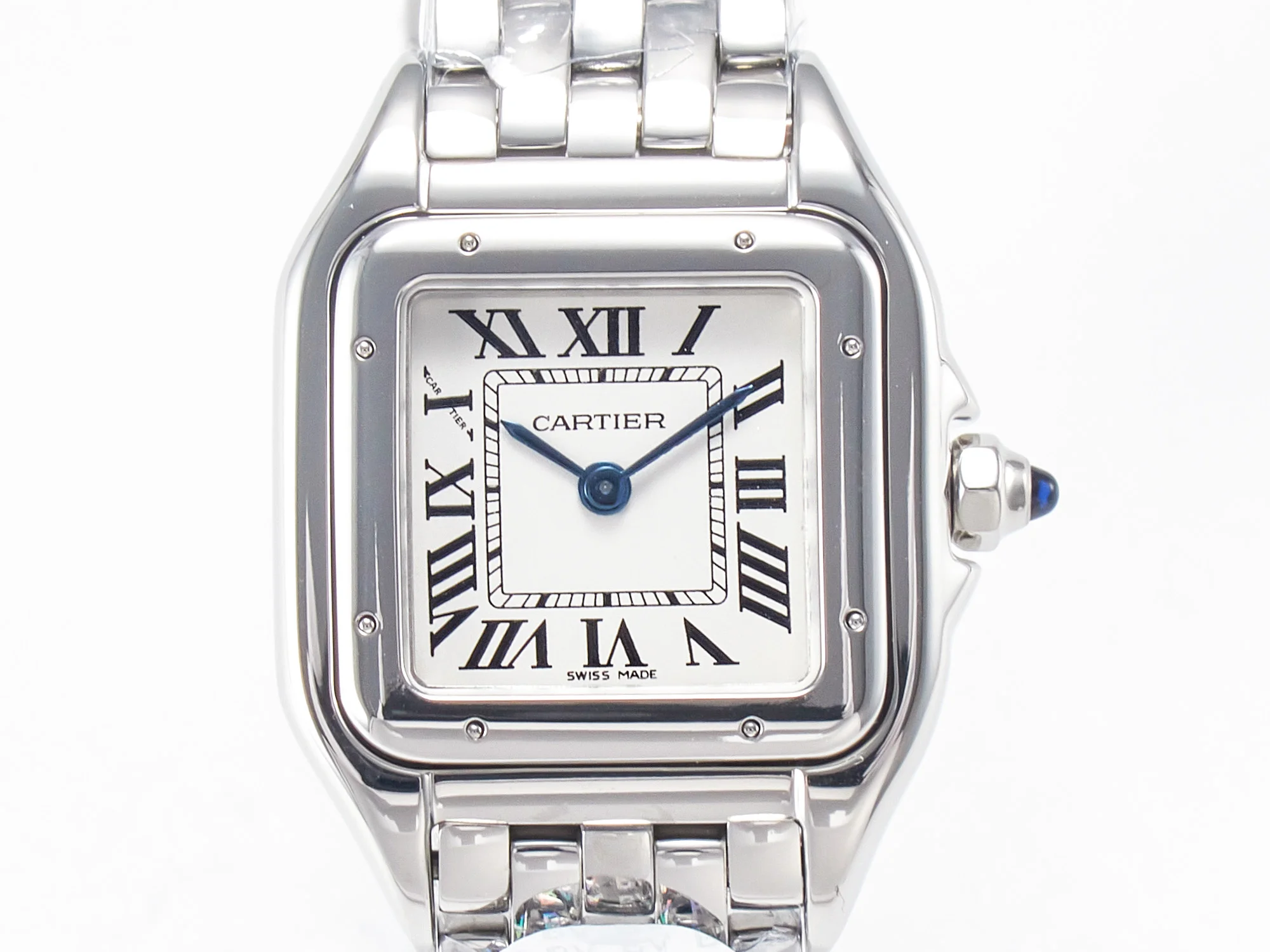 Panthère Secrete De Ladies 27mm SS BVF 1:1 Best Edition White Dial on SS Bracelet Ronda Quartz