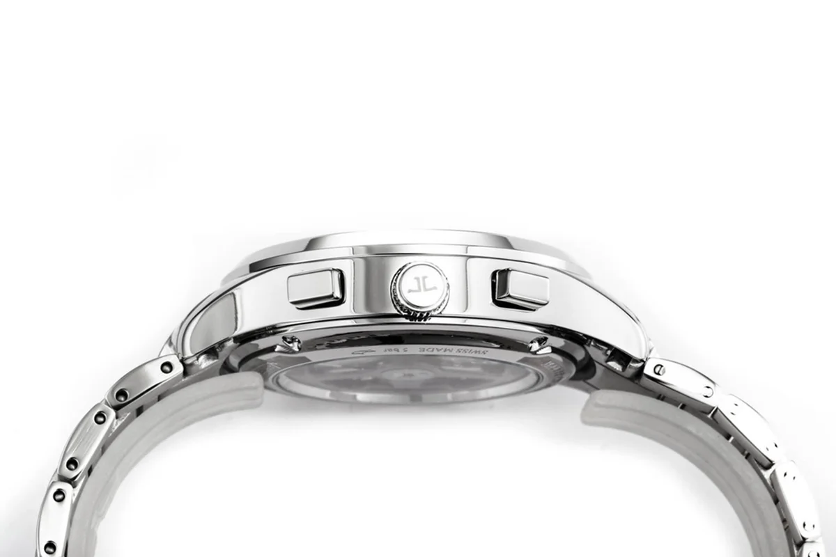 Polaris Chronograph Blue Dial on Bracelet