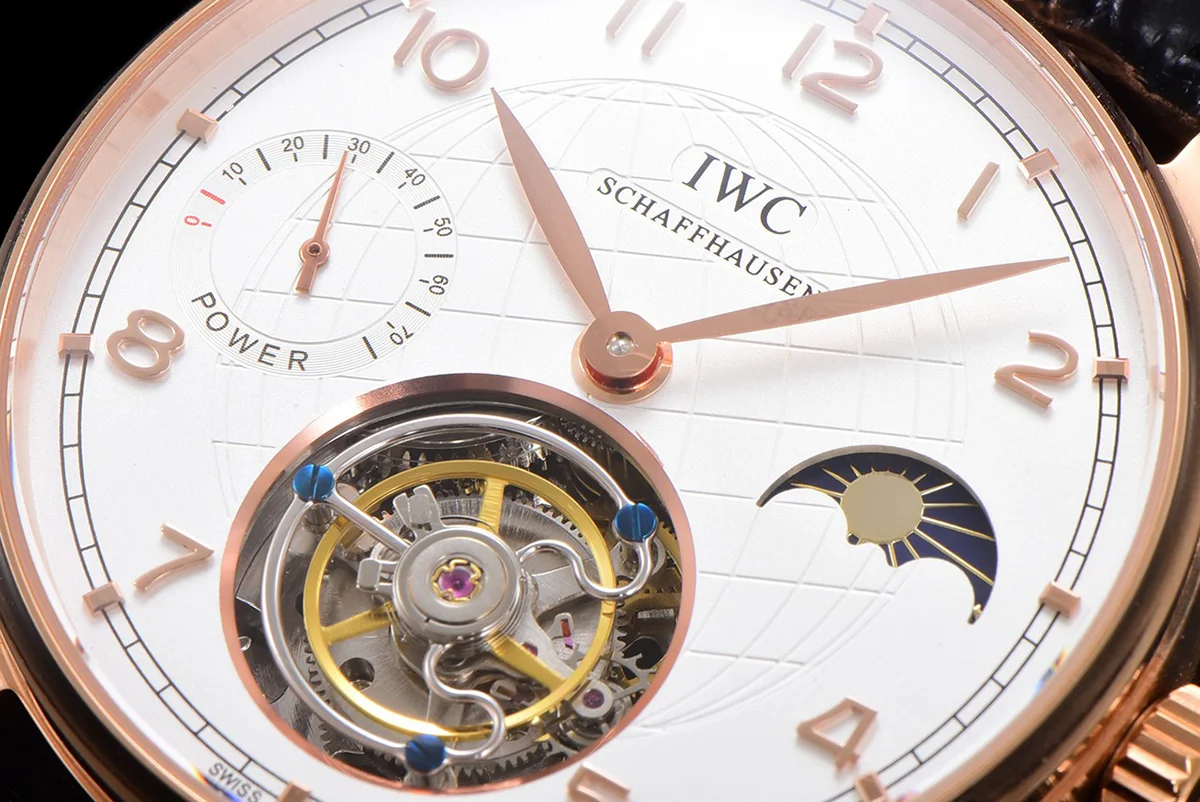 Portugese Tourbillon White Dial on Rose Gold