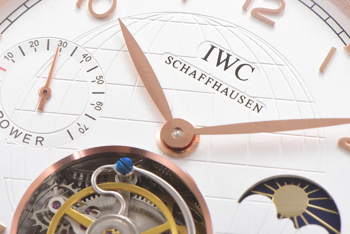 Portugese Tourbillon White Dial on Rose Gold
