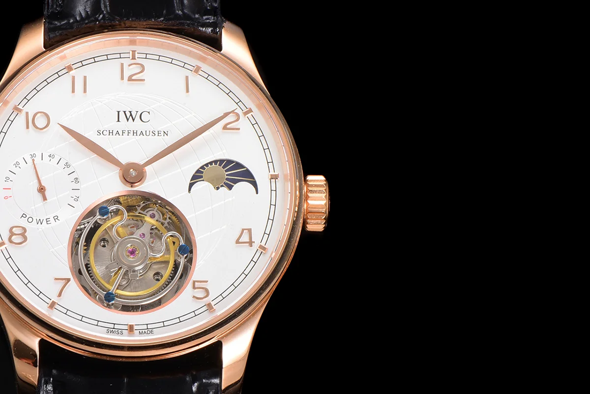 Portugese Tourbillon White Dial on Rose Gold