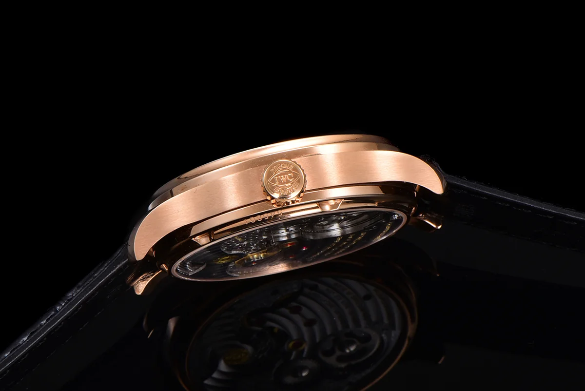 Portugese Tourbillon White Dial on Rose Gold