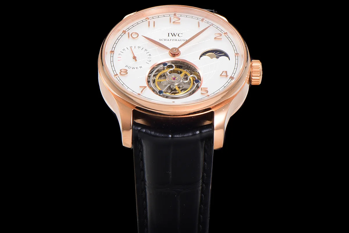 Portugese Tourbillon White Dial on Rose Gold