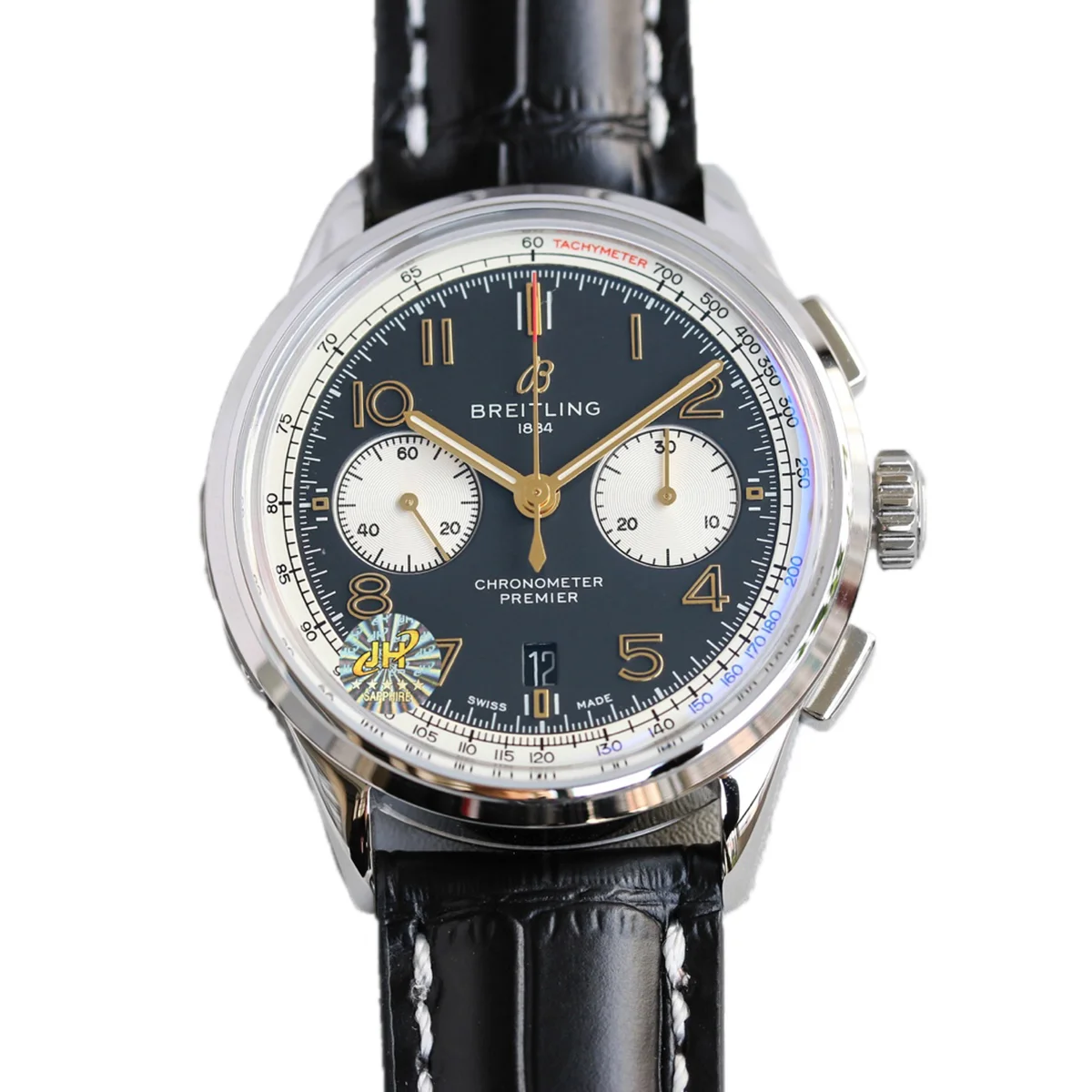 Premier B01 Chronograph 42 Blue Dial in Steel Ref. AB0118A21B1X2
