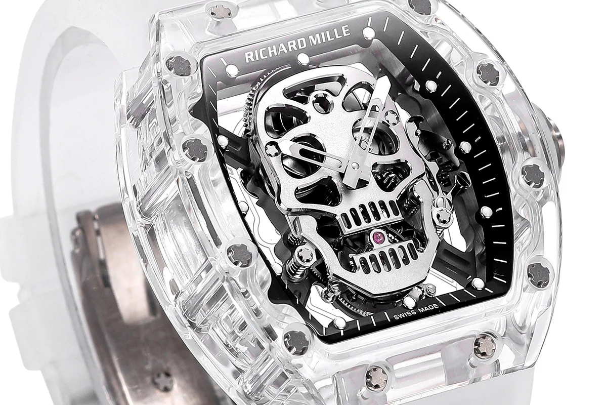 RM 027-01 Tourbillon Sapphire Skull