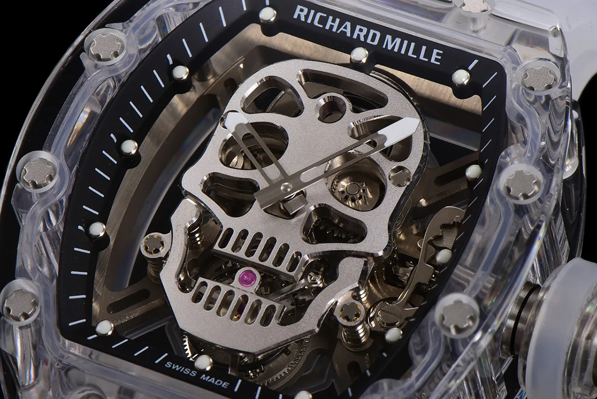 RM 027-01 Tourbillon Sapphire Skull