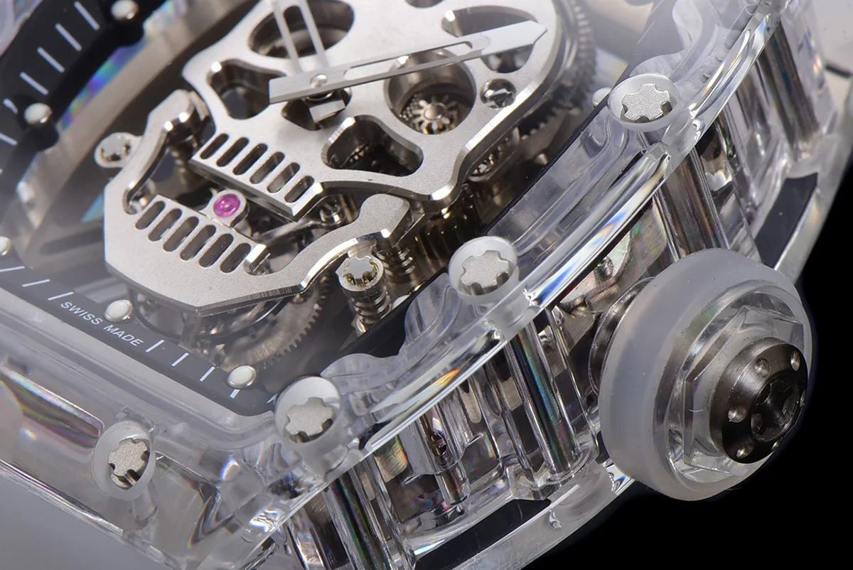 RM 027-01 Tourbillon Sapphire Skull
