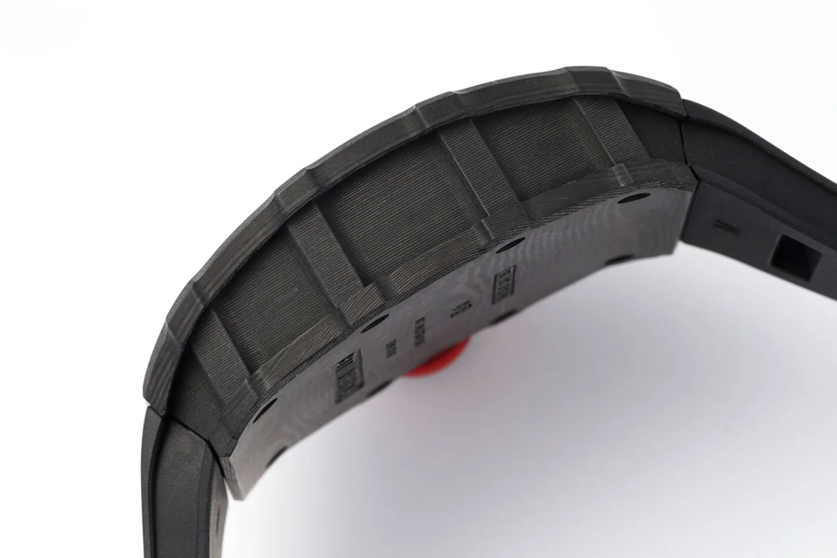 RM 035-01 Rafael Nadal NTPT Carbon on Black Rubber Strap (Sonic)