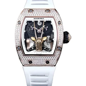 RM 51-05 Oryx Tourbillon in Rose Gold with Diamond Bezel