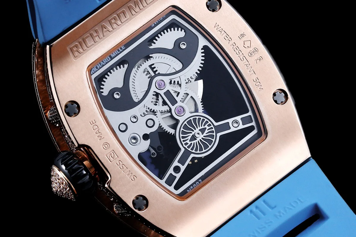 RM 51-05 Oryx Tourbillon in Rose Gold with Diamond Bezel