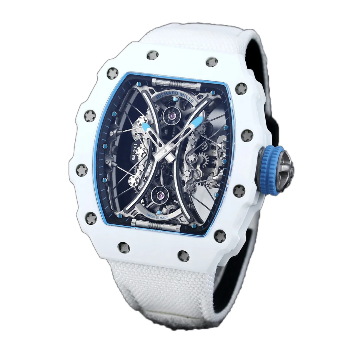 RM053-01 Richard Mille Pablo MacDonough in White Strap