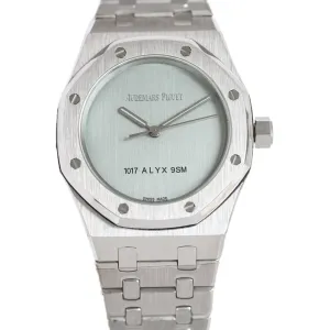 Royal Oak 15550 Silver Dial 1017 ALYX 9SM in White Gold