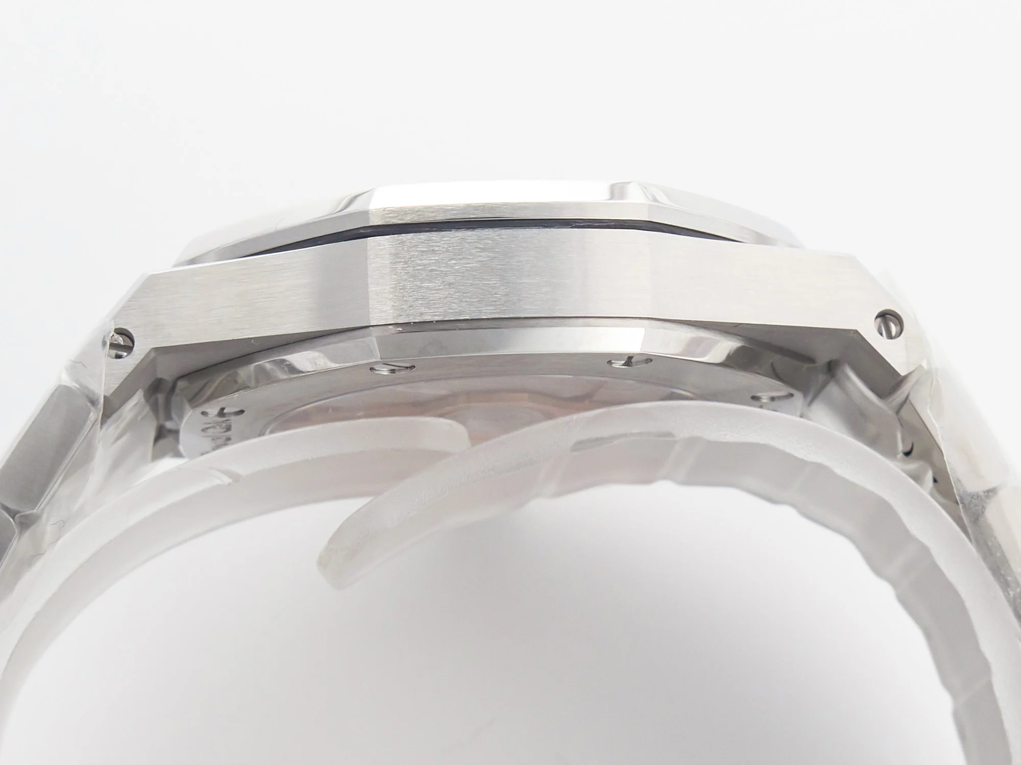 Royal Oak 34mm SS ZF 1:1 Best Edition White Textured Dial on SS Bracelet A5800