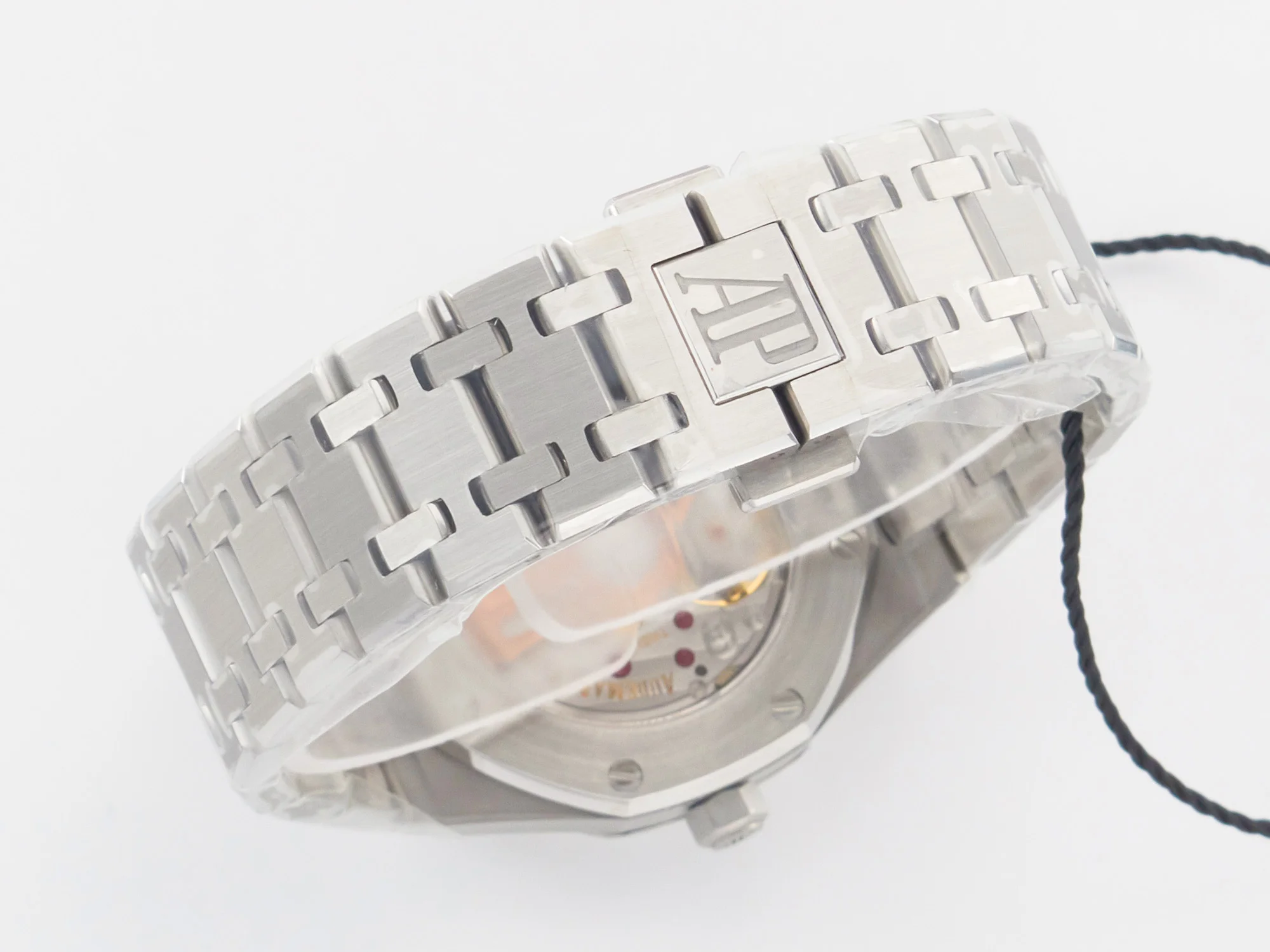 Royal Oak 34mm SS ZF 1:1 Best Edition White Textured Dial on SS Bracelet A5800