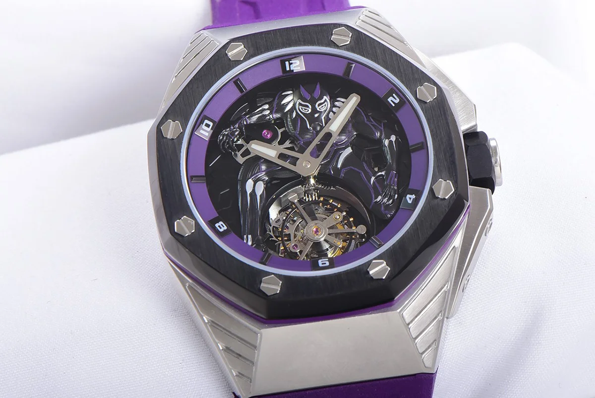 Royal Oak Concept “Black Panther” Flying Tourbillon 26620
