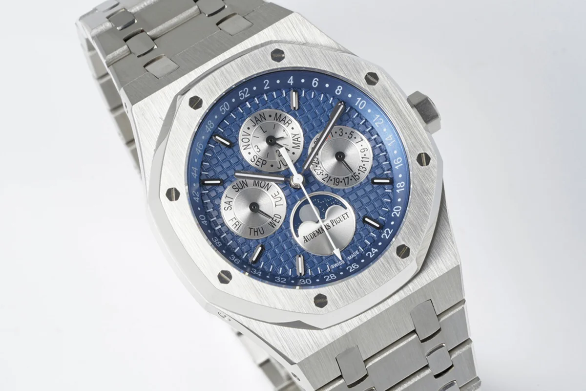 Royal Oak Perpetual Calendar 26613 Blue Dial in Steel
